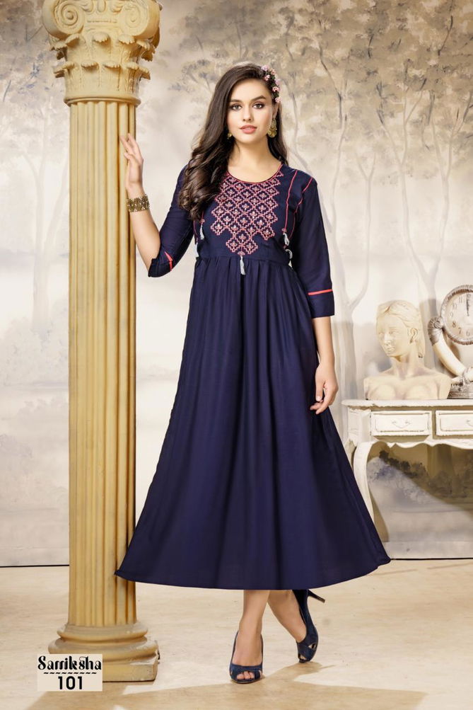 Samiksha By Hirwa Designer Kurti Catalog 